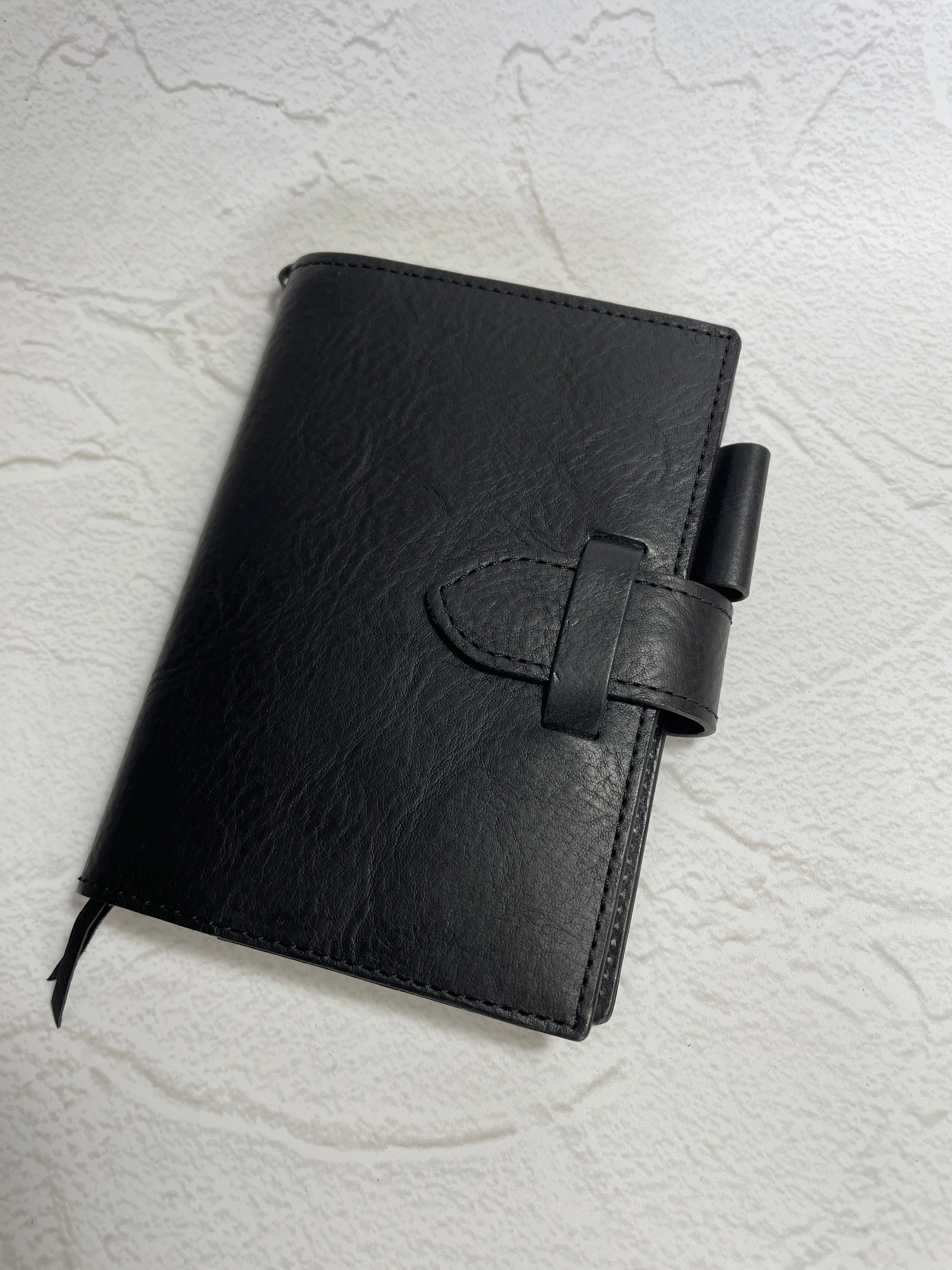 刹那 プロフ必読バインダー カバー saving Agenda Cover – Breath-Leather Shop